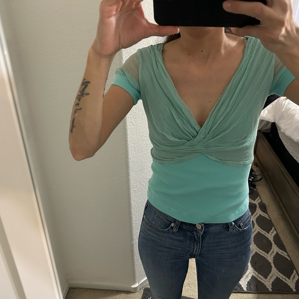 Mint Green Women's Top